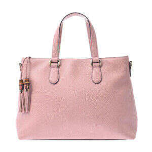 Gucci Handbag Pink Calfskin Bag